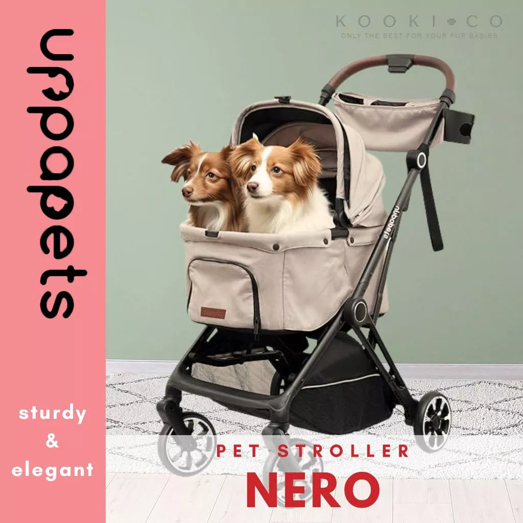 UPPAPETS Pet Stroller - NERO