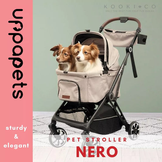 UPPAPETS Pet Stroller - NERO