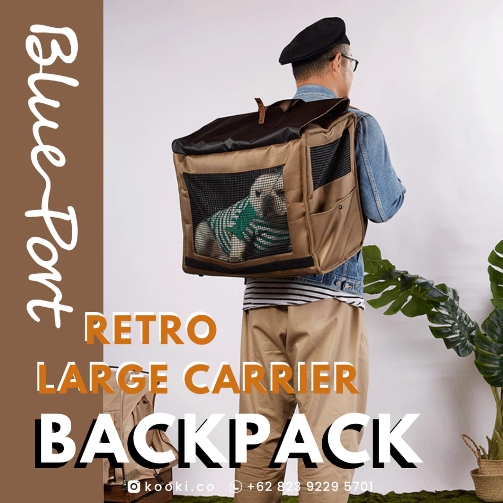 BluePort - Retro Large Carrier & Backpack