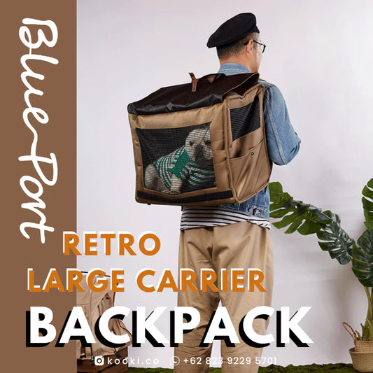 BluePort - Retro Large Carrier & Backpack