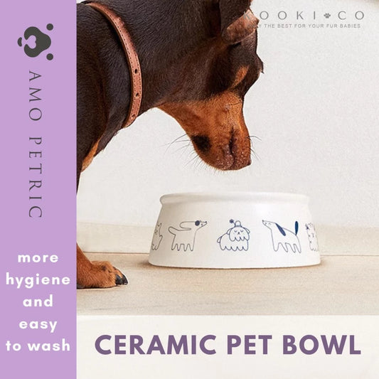 AMO PETRIC - Pet Ceramic Bowl