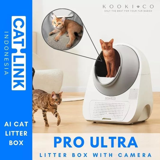 CATLINK - Pro Ultra AI Auto Cat Litter Box with Camera